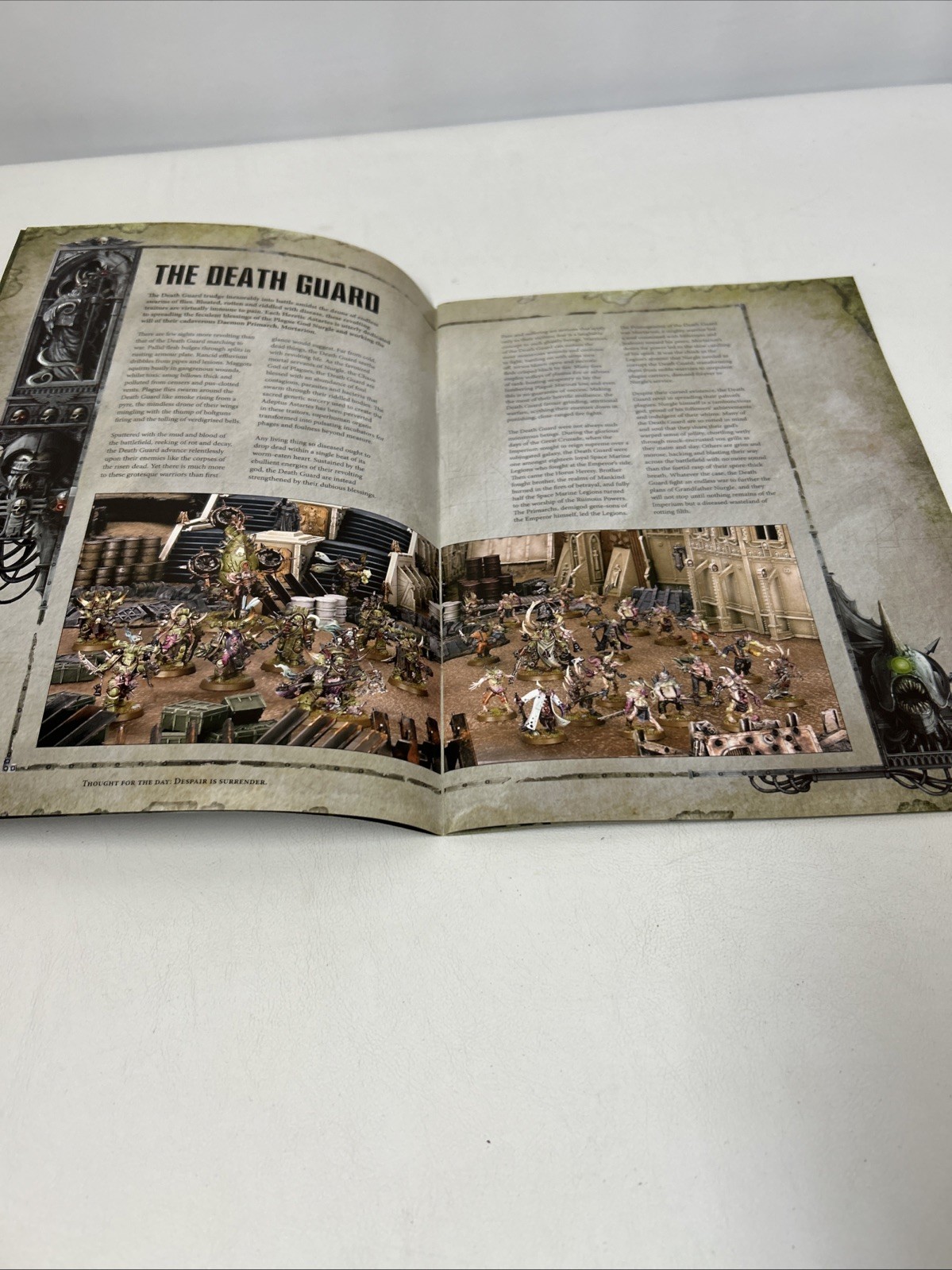Warhammer DEATH GUARD Games Workshop OOP Rare