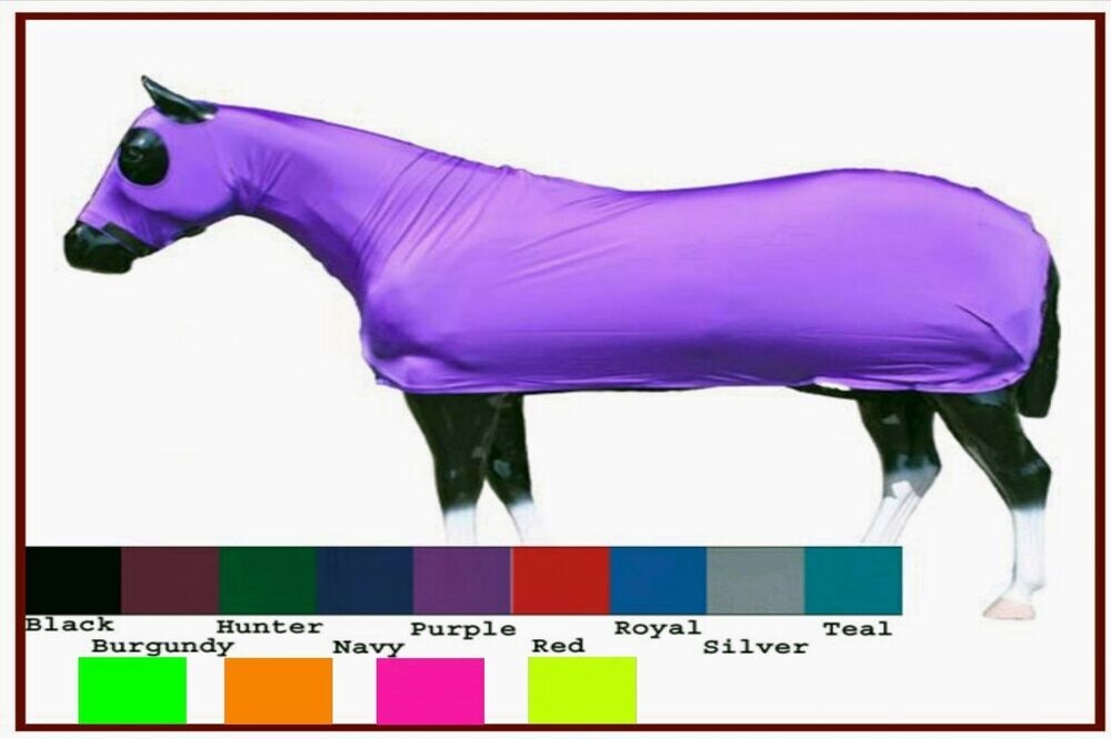 Sleazy Sleepwear Horses 1 PC FULL BODY HORSE SHEET XXS 54-58" 13 SOLID COLORS!
