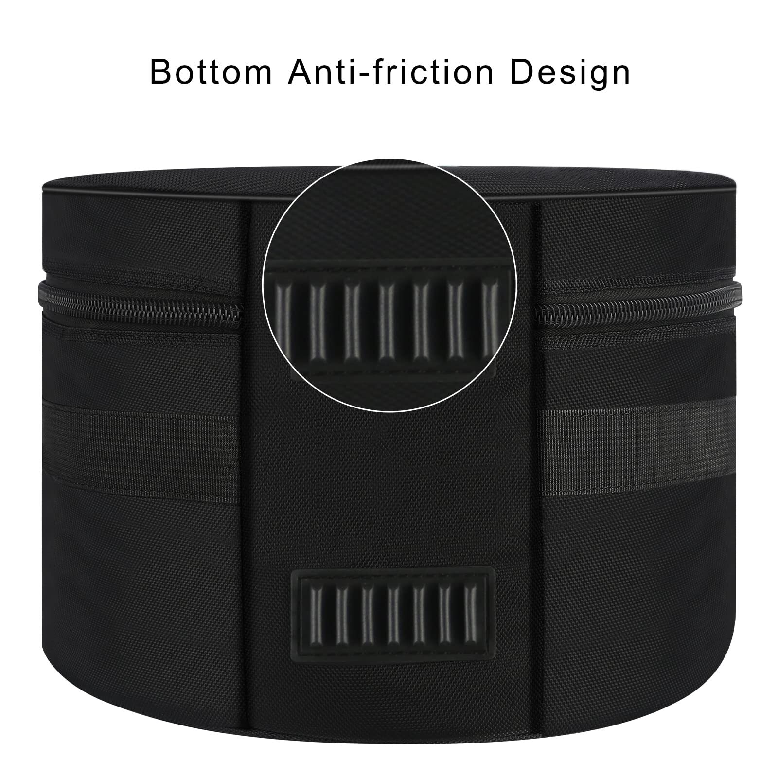 12" x8" Tom Drum Bag Tom Drum Cases 15 mm Thick Padding for Your Drum Protect...