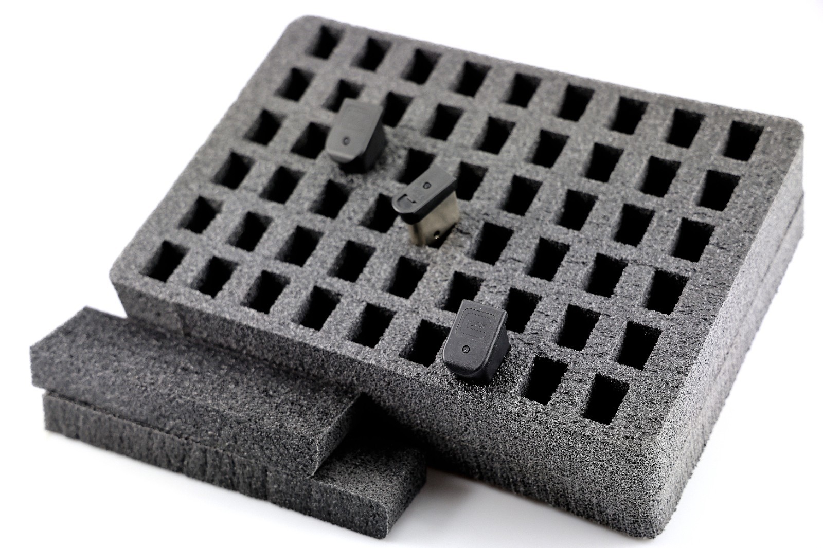 New 54 magazine pistol gun foam insert fits your Pelican 1450 Apache 3800 case