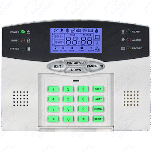 Wireless Burglar Alarm System Phone Line Auto Dialer US Home House Smart PSTN FC