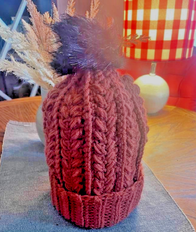 crochet hat handmade!