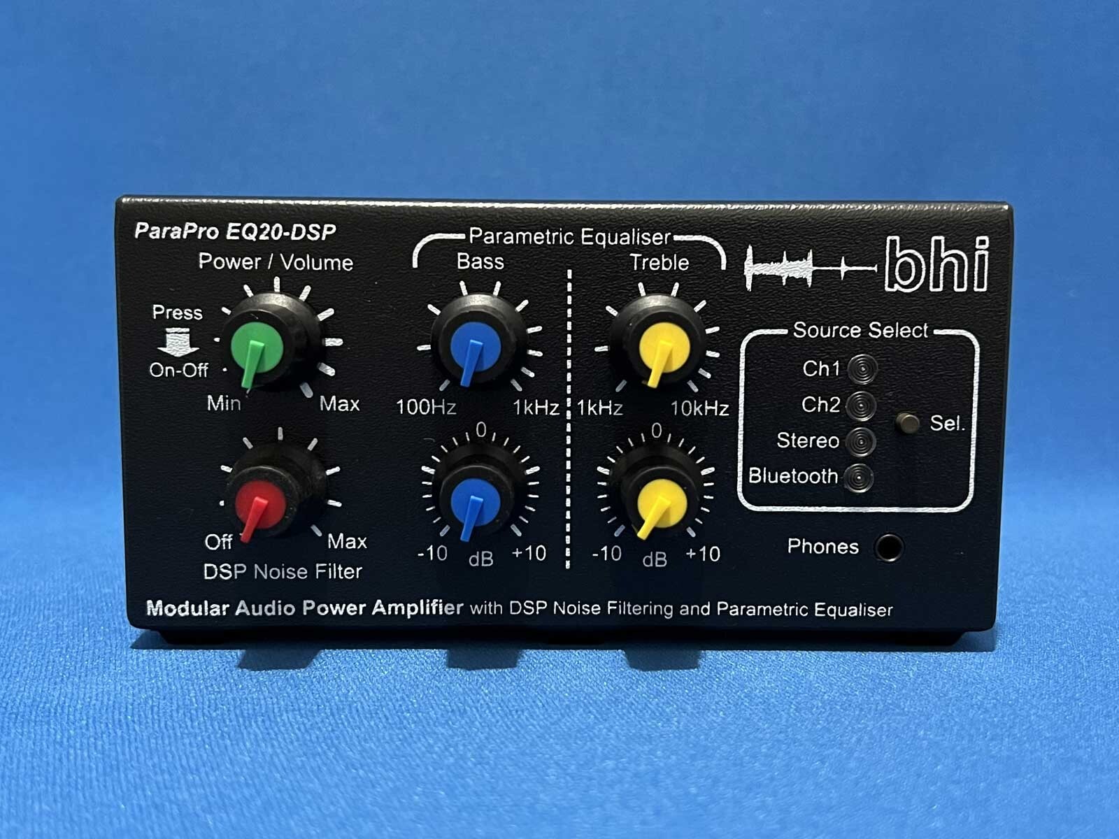 bhi Ltd ParaPro EQ20-DSP DSP noise cancelling unit with parametric equalisation