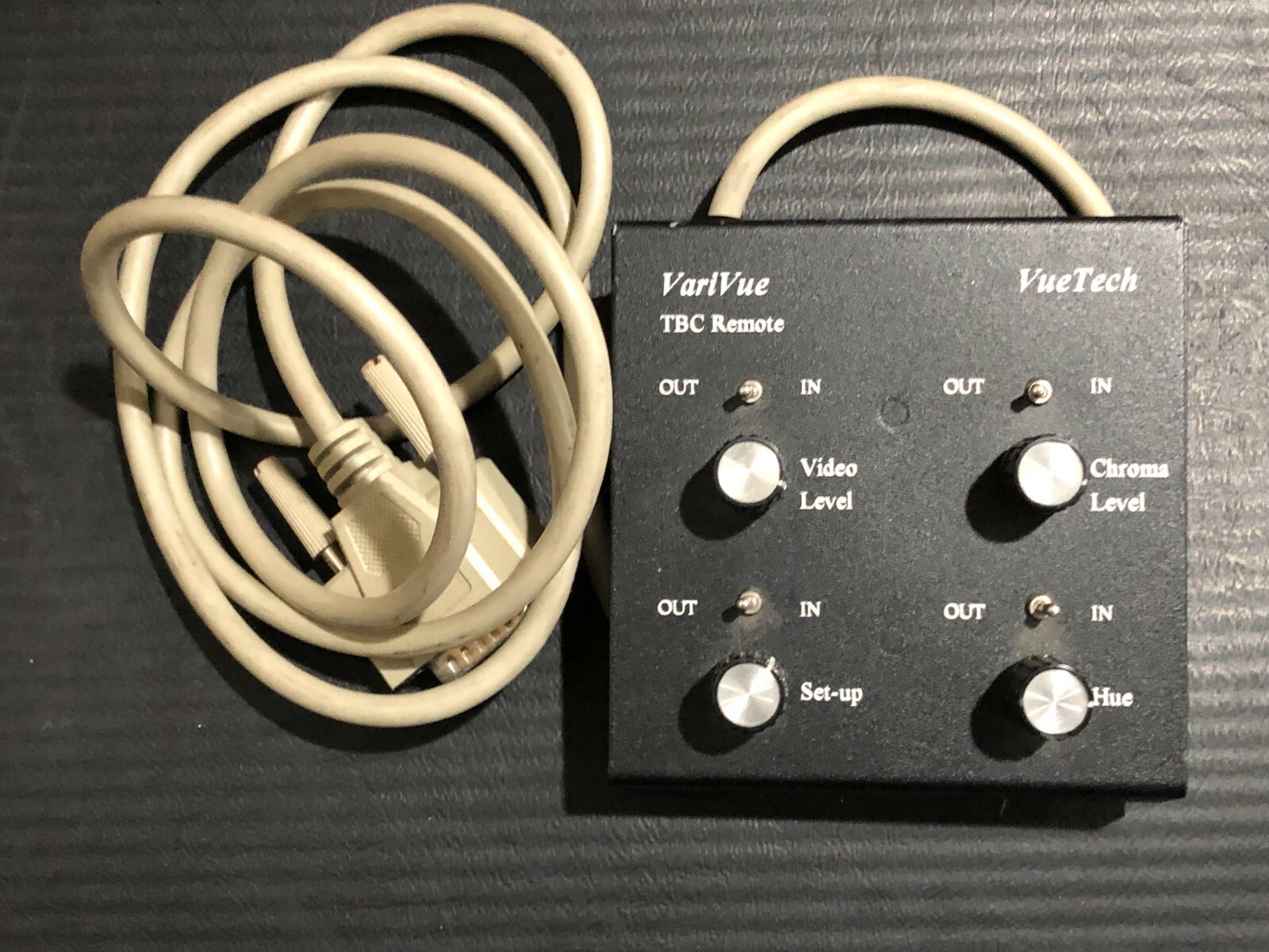 VUETECH VARIVUE DESK TOP TBC REMOTE CONTROL BOX FOR SONY VTRs FREE SHIPPING