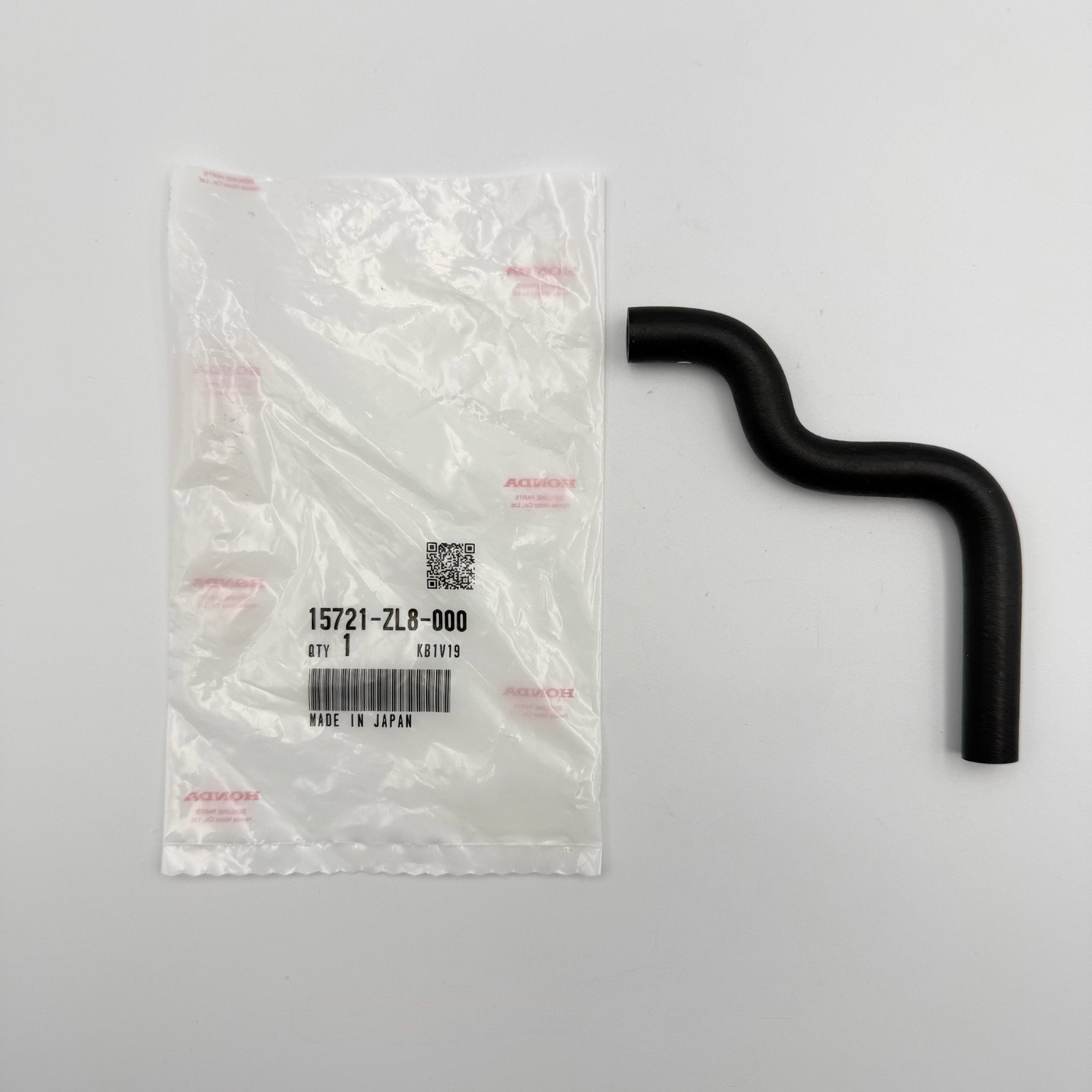 HONDA Breather Tube GC160LA GC190A EN2000 EN2500 15721-ZL8-000 Genuine OEM