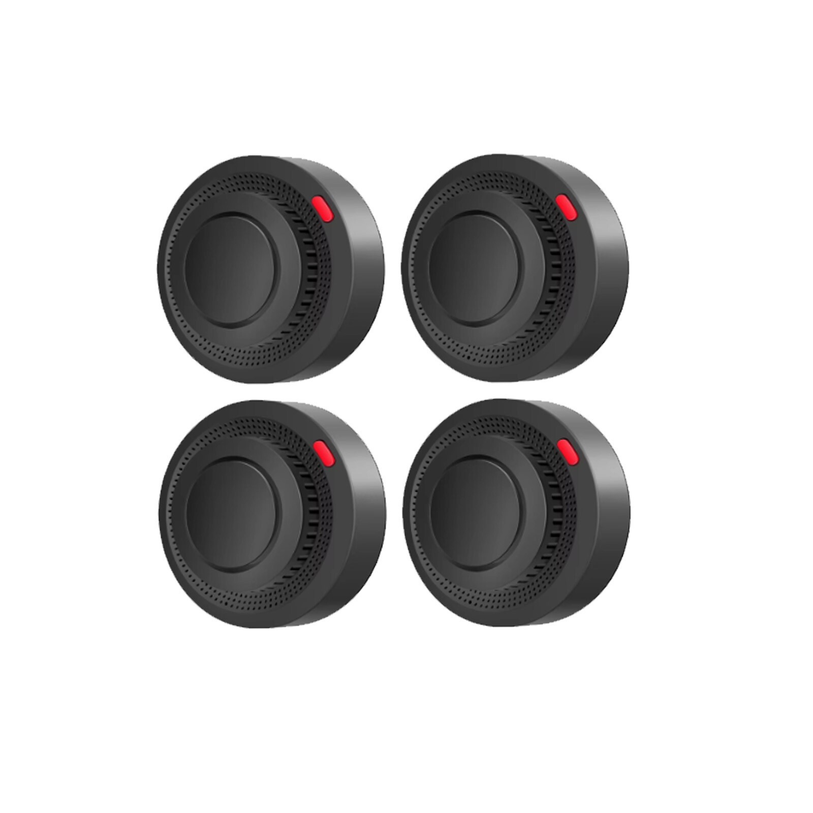 Intellgent WiFi Smoke Sensor 85dB Sound Security System Control Fire Protection