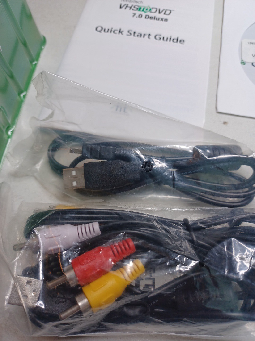 Honestech VHS to DVD/BLU-RAY 7.0 Deluxe Video Conversion Solution USB Windows