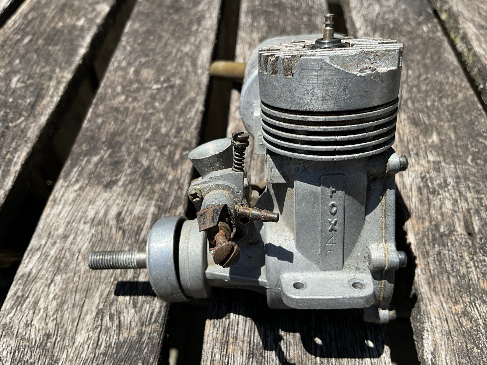 fox 40 model engine W Muffler