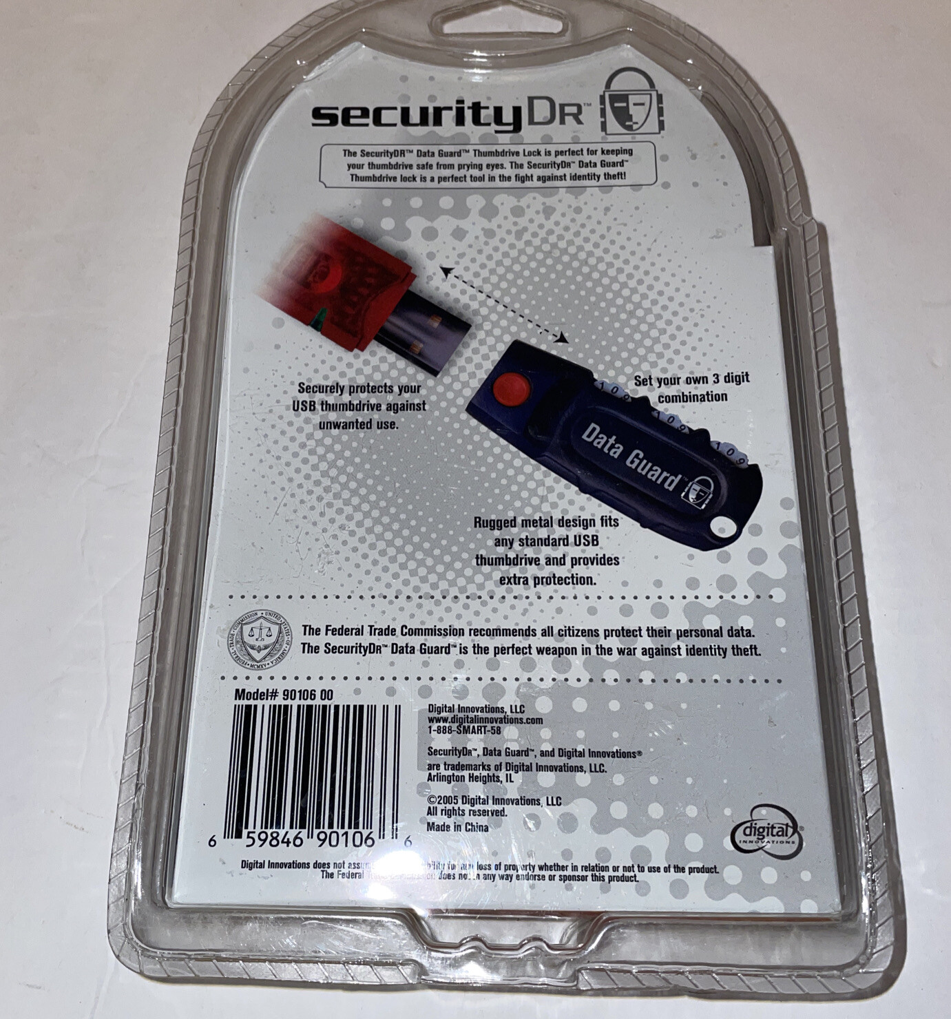 Security Dr Thumbdrive Lock Data Guard New Box NIB