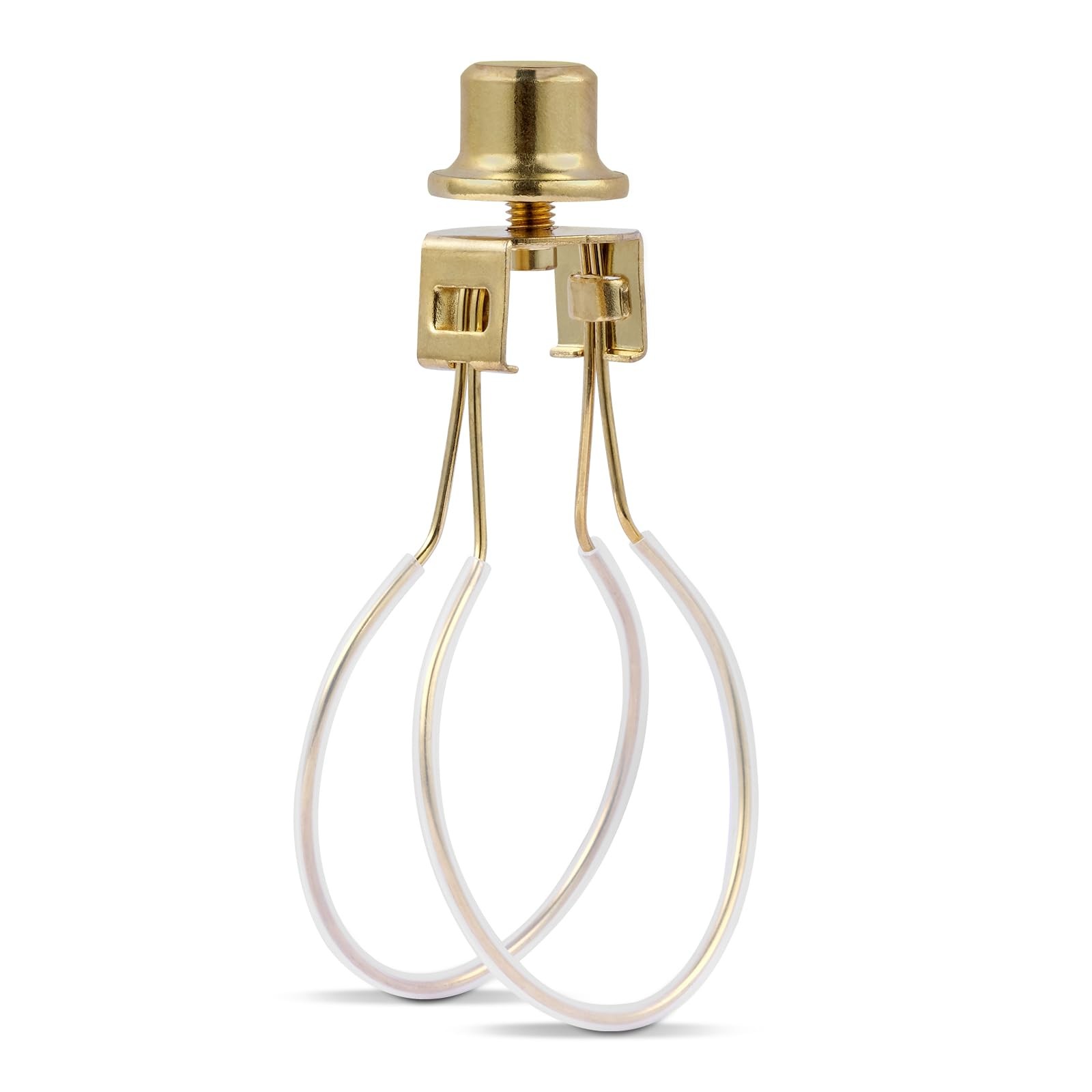 Lamp Shade Holder,Lamp Light Bulb Clip Adapter,Clip On Lampshade Gold