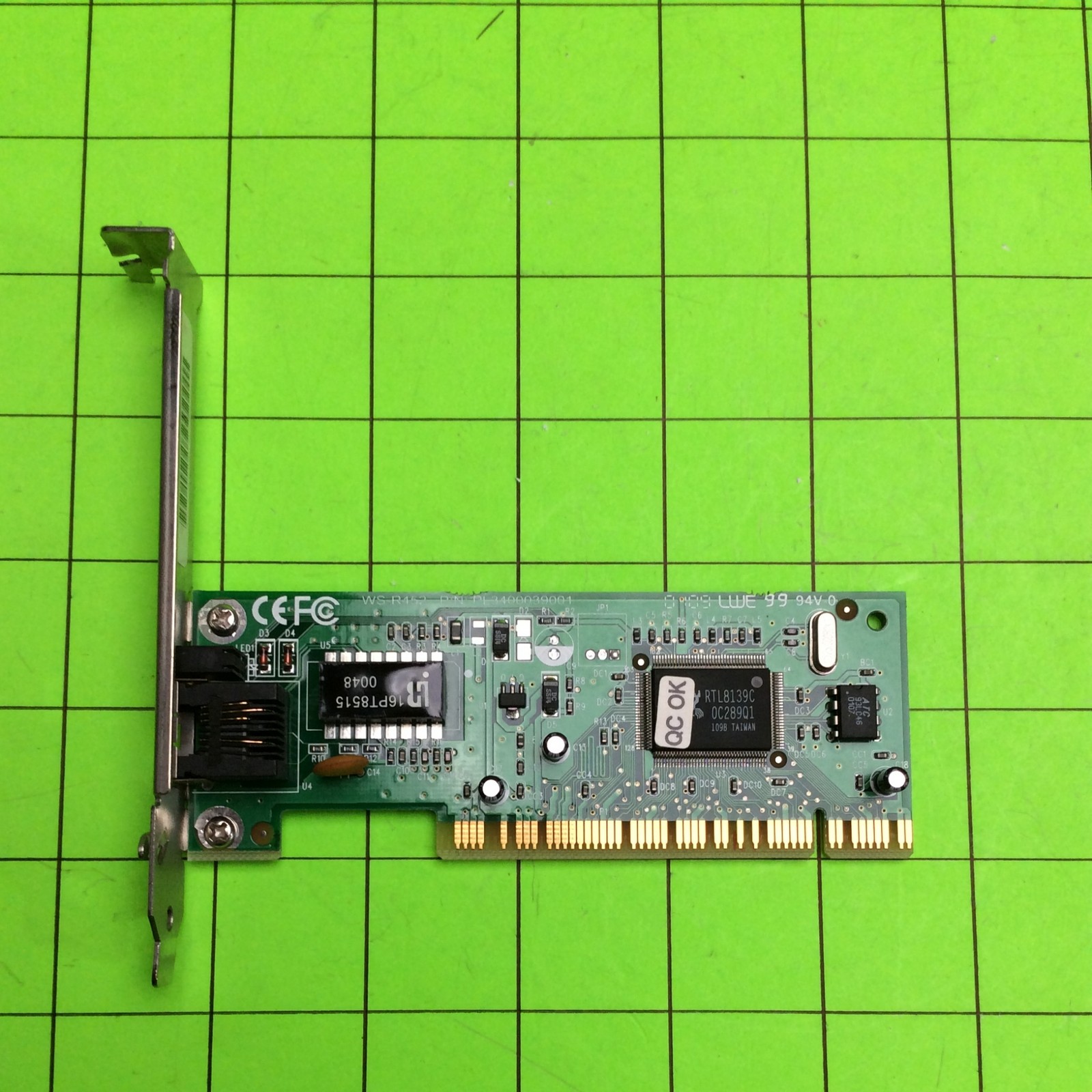Desktop Computer CSWS-R452 5185-2922 PL3400039001 Network Card