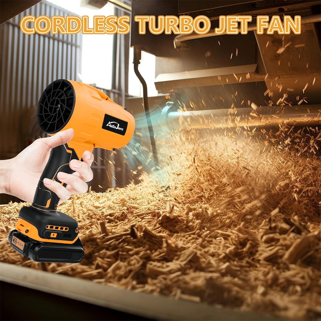 For Dewalt 20V MAX Battery Cordless Turbine Leaf Blower Compact Handheld Blower