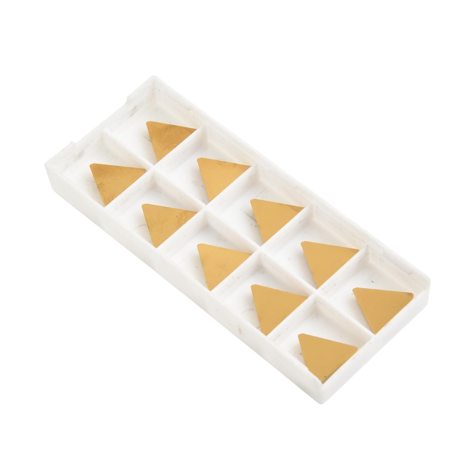 Milling Tools Pack of Ten with High Strength Carbide Insert Construction