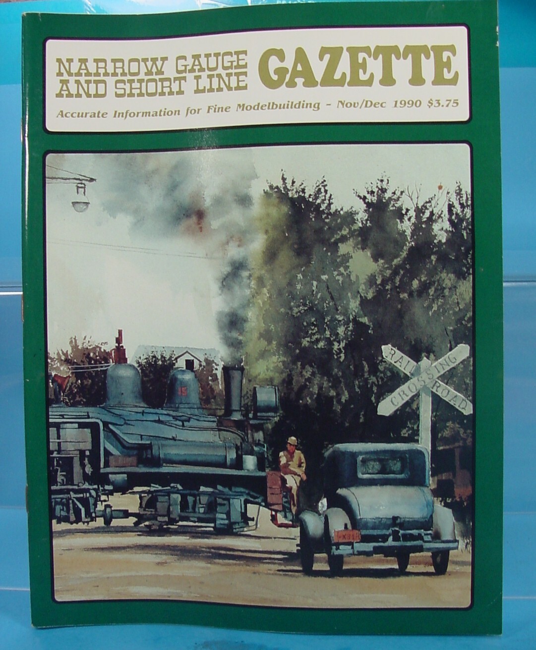 On3,On30,SN3,HOn3 NARROW GAUGE AND SHORT LINE GAZETTE MAGAZINE NOV/DEC 1990