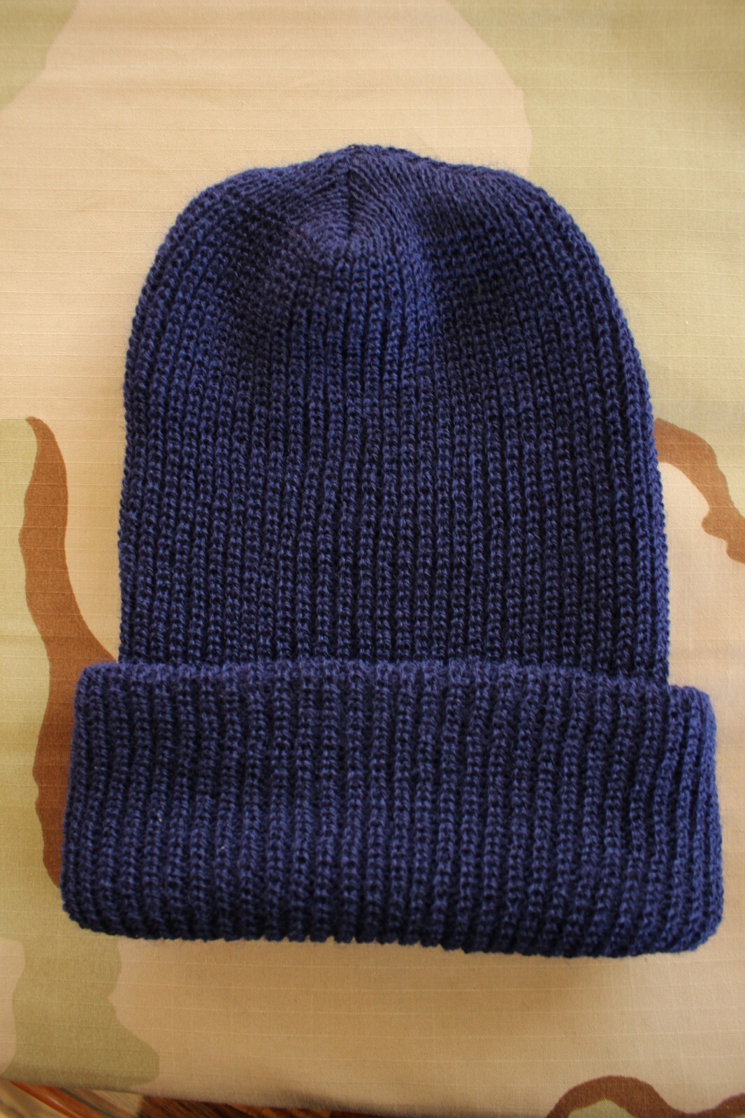 USCG US COAST GUARD COLD FOUL WINTER WEATHER COMBAT WORK ODU KNIT BLUE WATCH CAP