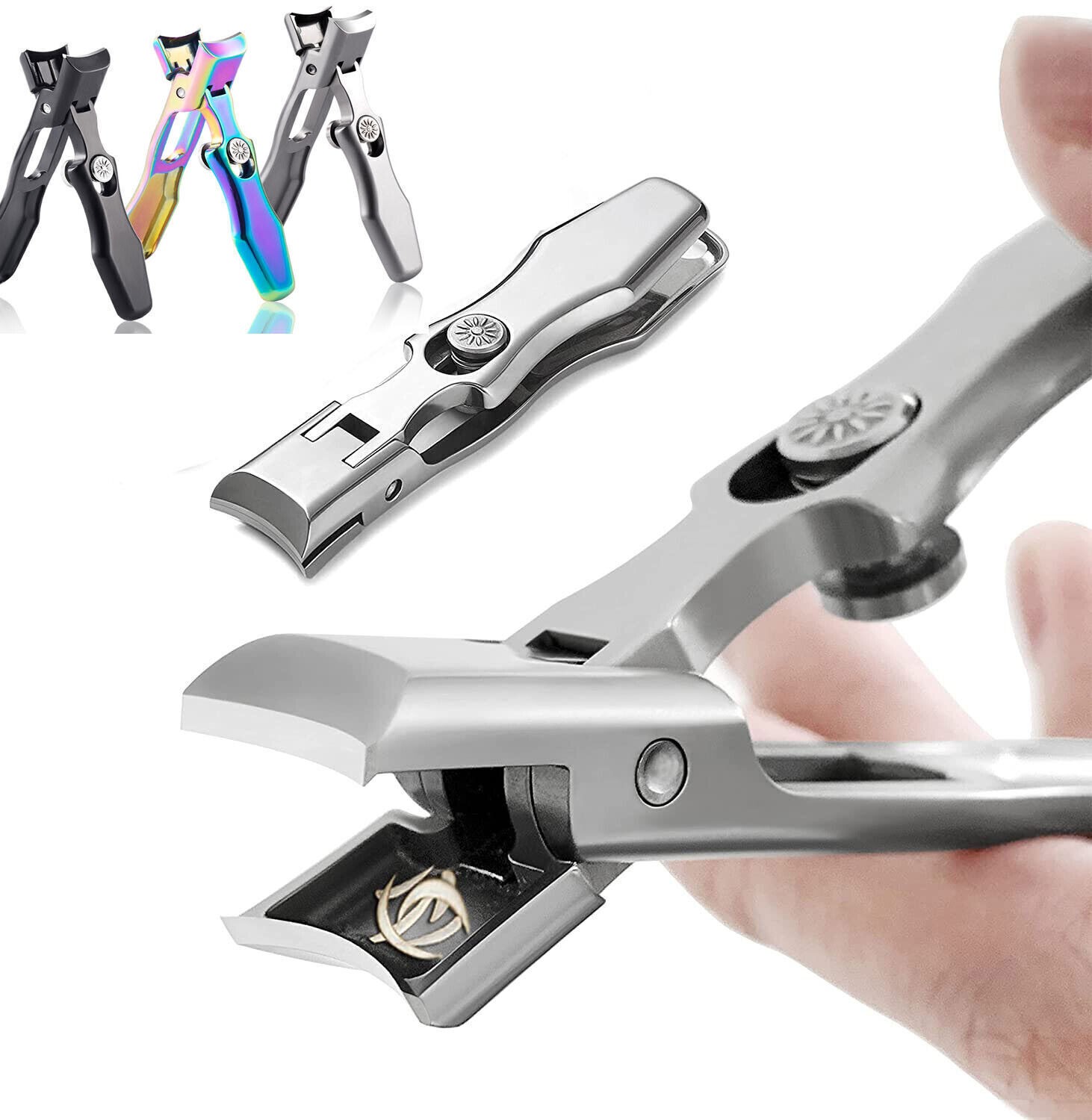 German Nail Clipper,Ultra Sharp Stainless Steel Nail Clippers for Men Women US