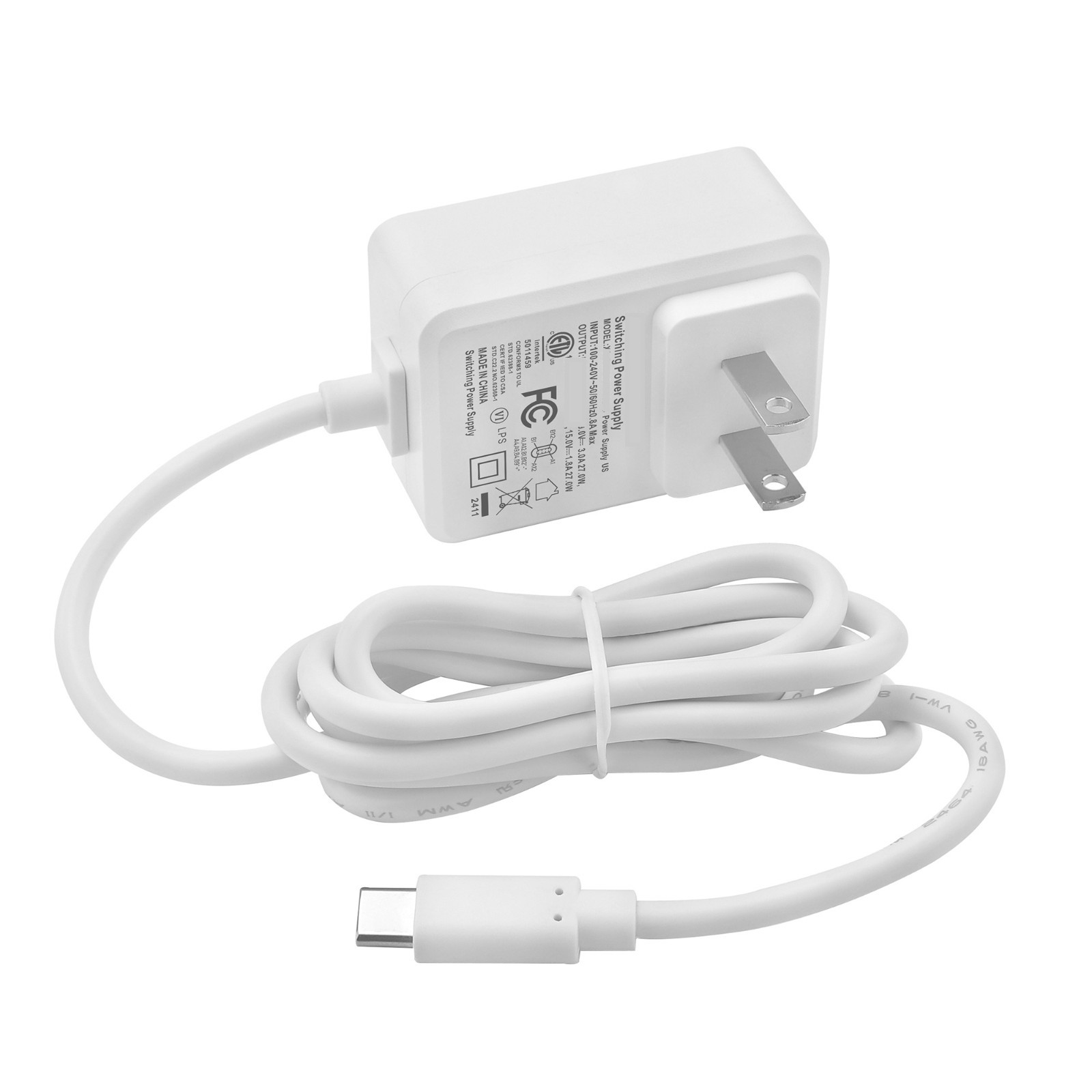AC Adapter for Raspberry Pi 5 5.1V 5A 27W PD USB-C Raspberry Pi Raspberry Pi 5