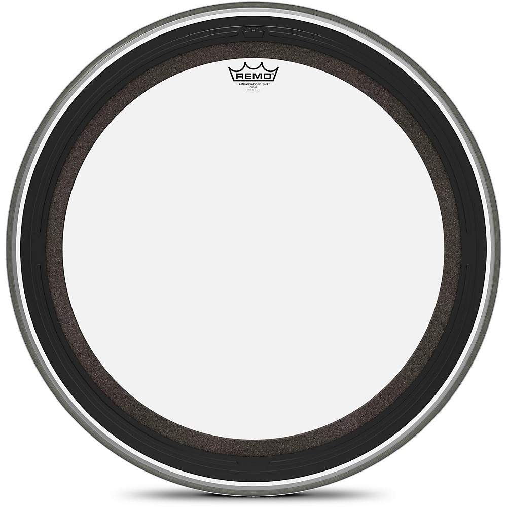 Remo Ambassador SMT Clear Bass Drum Head 22 in.