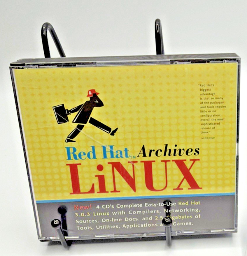 Red Hat Archives Linux Spring 1996 v3.0.3 2 CD Lot Discs 2 & 3 Only No Manual