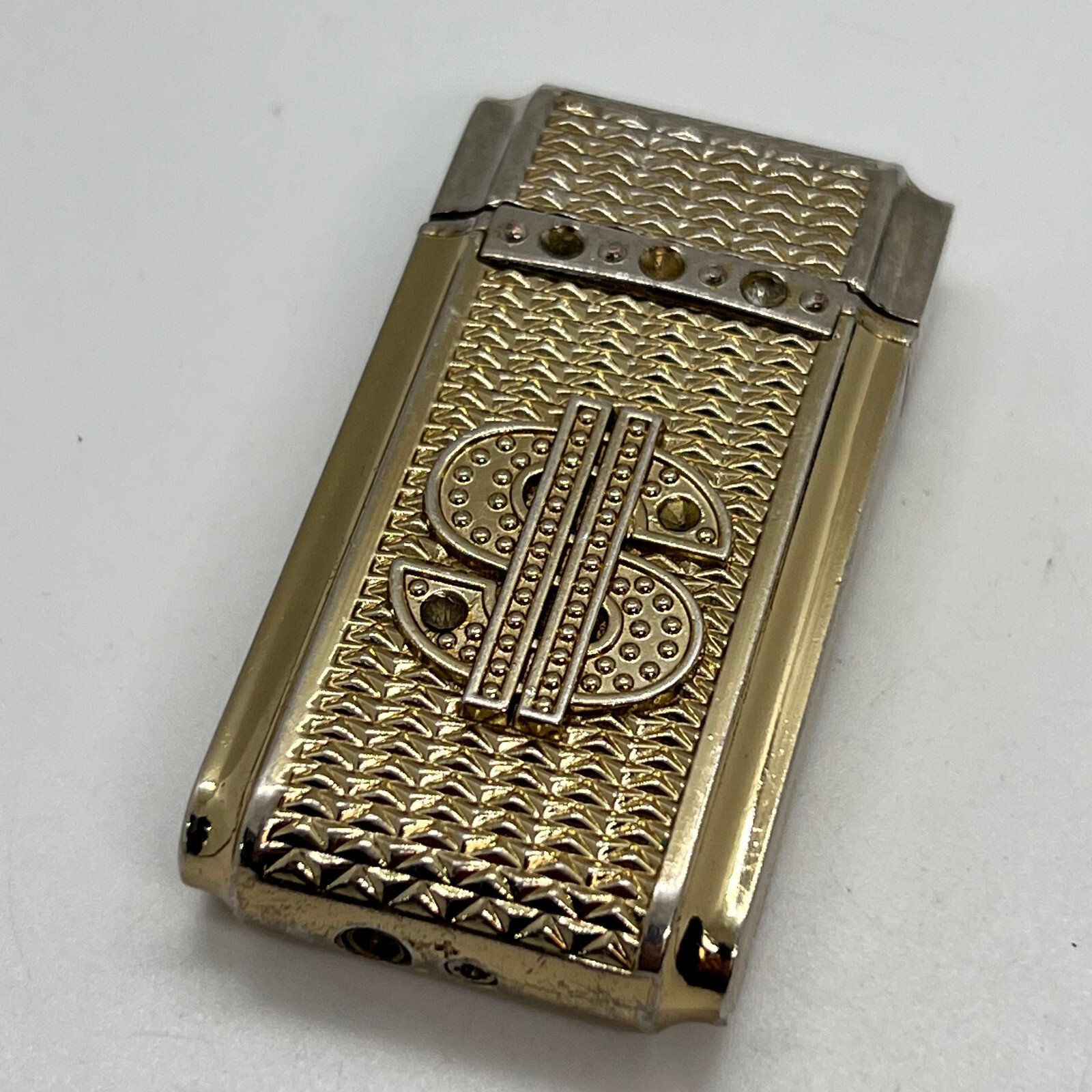 Vintage Lighter Dollar Ussr Cigarette Soviet Russia Rare Gas Russian Petrol Old