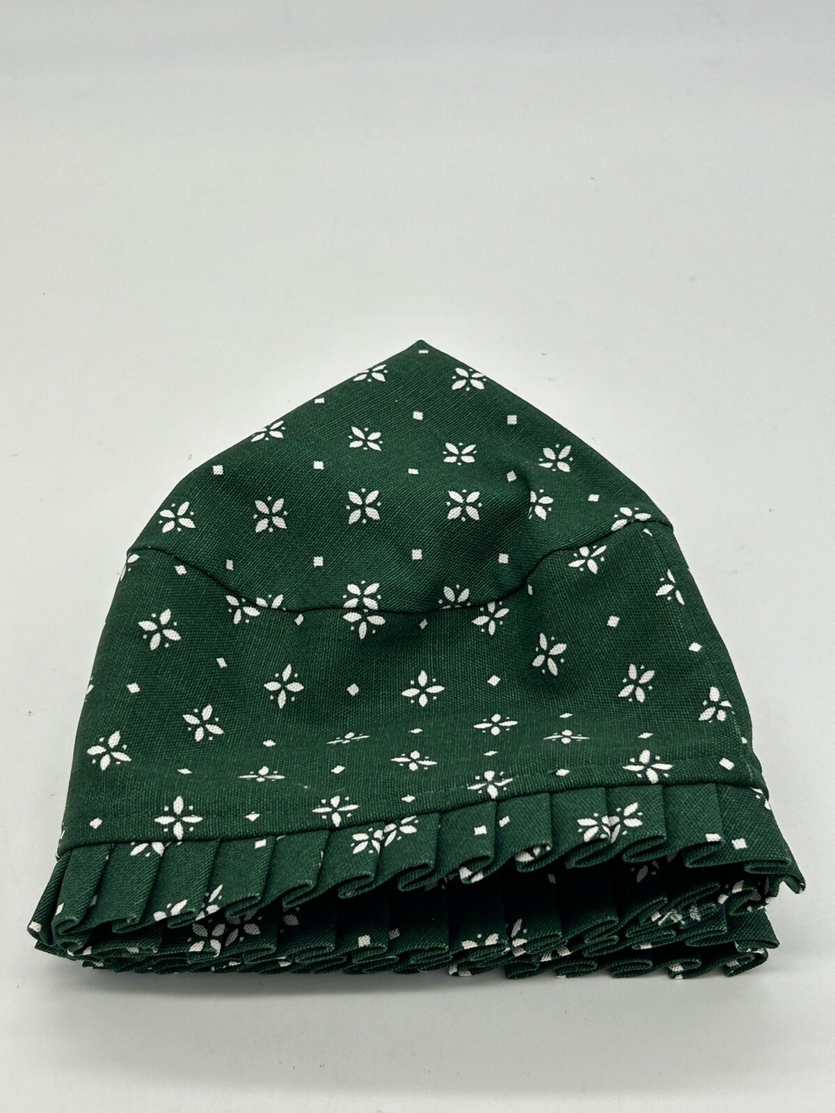 Longaberger Basket 9" Round GREEN Fabric Liner