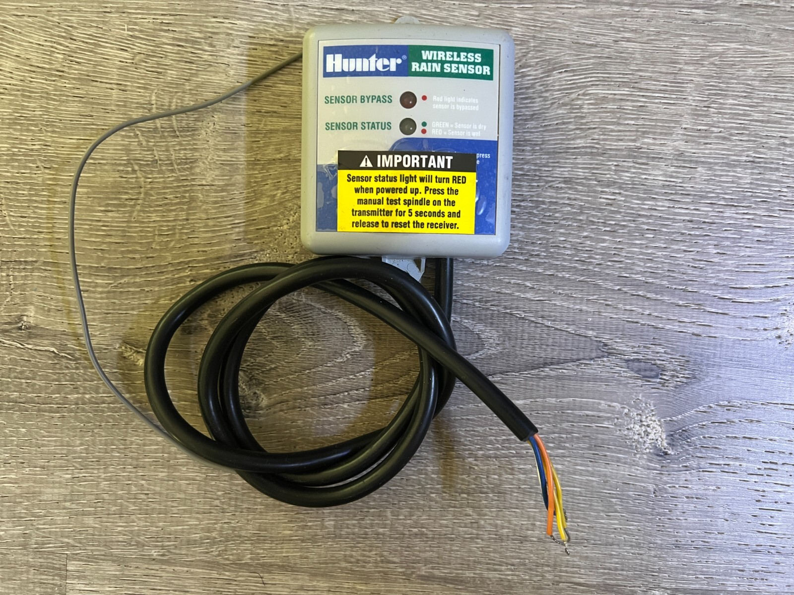 Hunter Wireless Rain Sensor Sprinkler System Switch