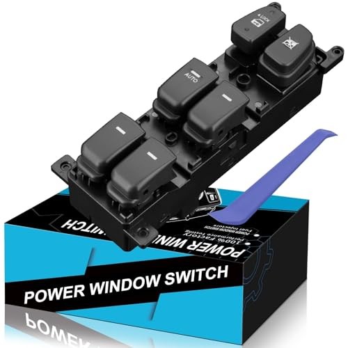 Upgraded Window Switch Driver Side for:-Hyundai Sonata 2009 2010 Power Master