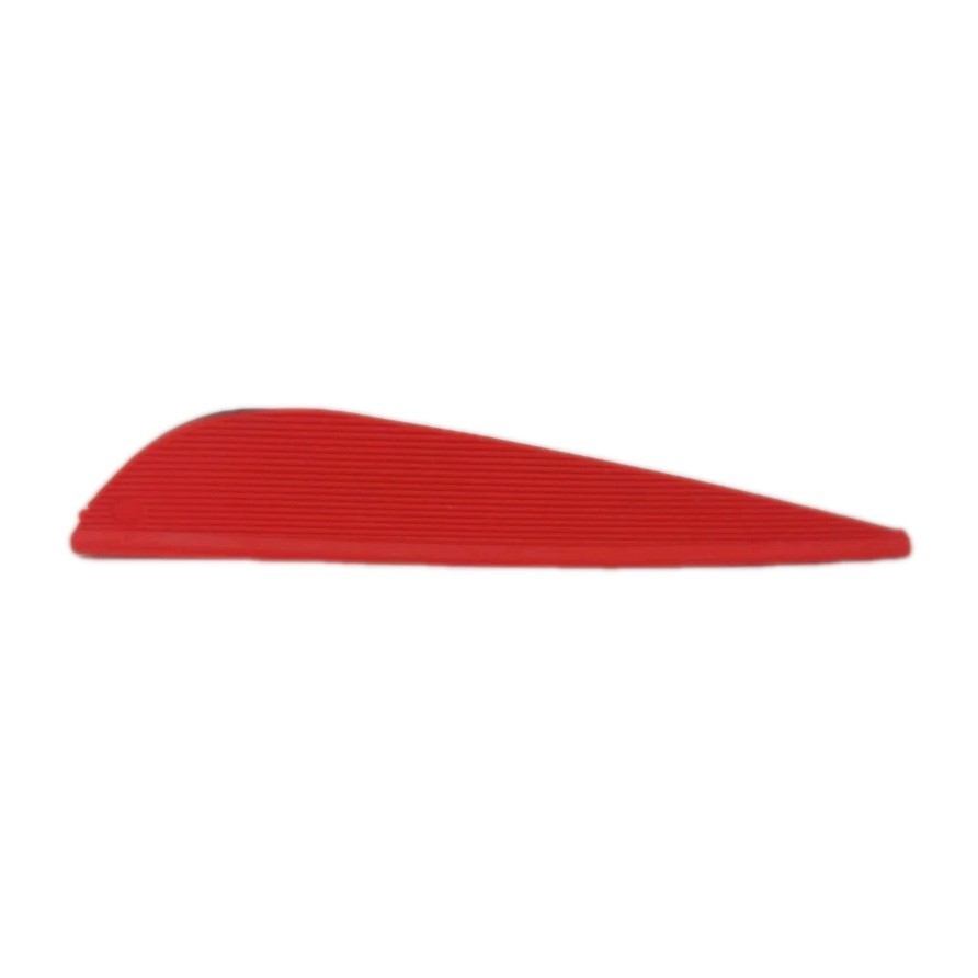 100 Pack NAP Quik Spin 2.25" Premium Performance Arrow Vanes: Red