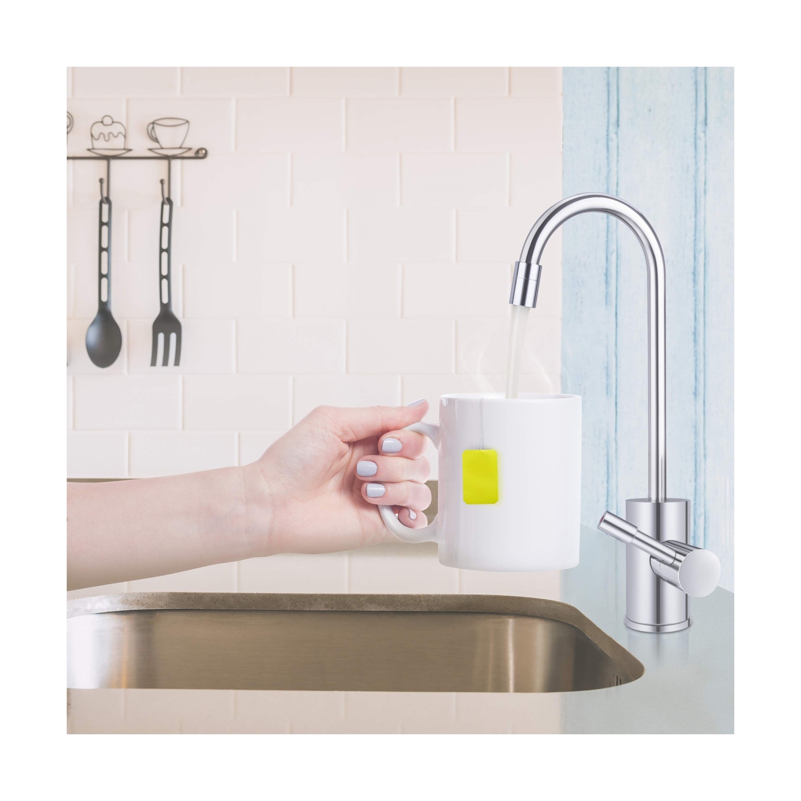 Ready Hot 40-RH-200-SS Instant Hot Water Dispenser System, 2.5 Quarts Manual ...