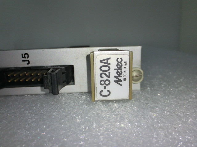 Melec C-820A Module Board,used,Jp_,5265
