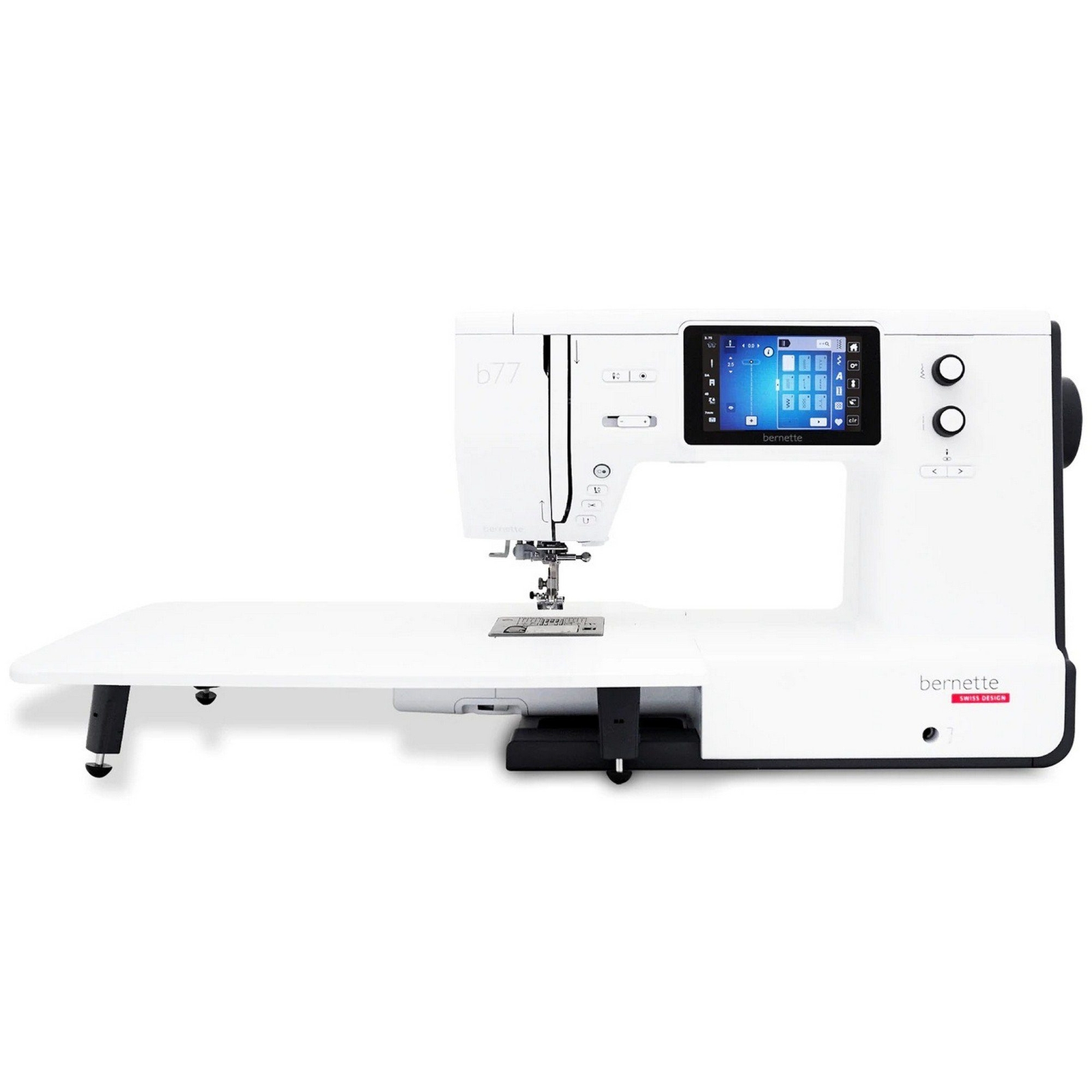 Bernette B77 Deco Sewing & Quilting Machine Bundle with 100 Thread Spools