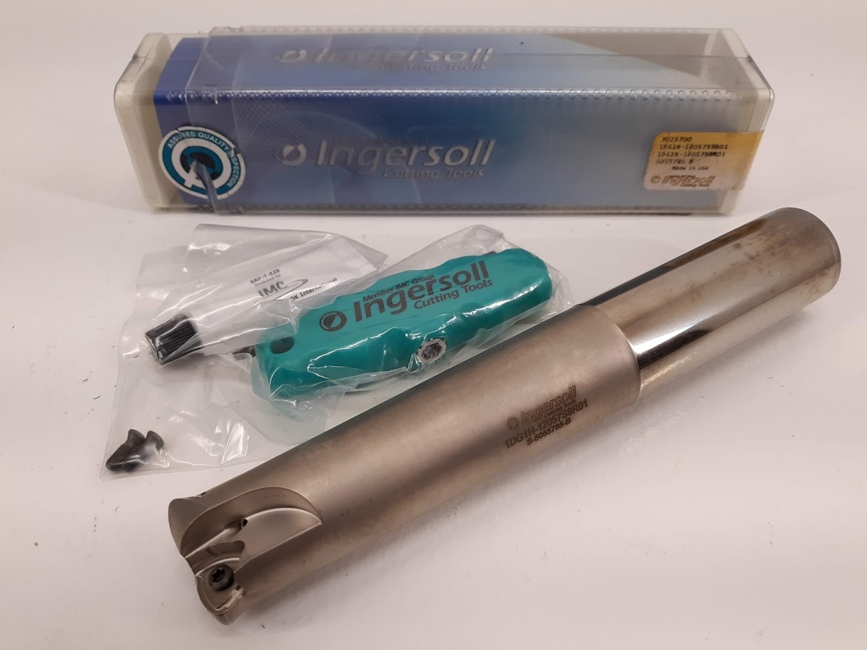 INGERSOLL END MILL INDEXABLE CUTTING TOOL, 1DG1H-12057S9R01 (3025700)