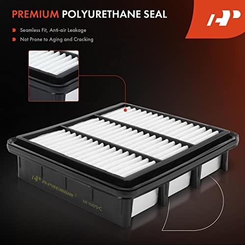 2-PC Engine & Cabin Air Filter with Activated Carbon Compatible with Hyundai