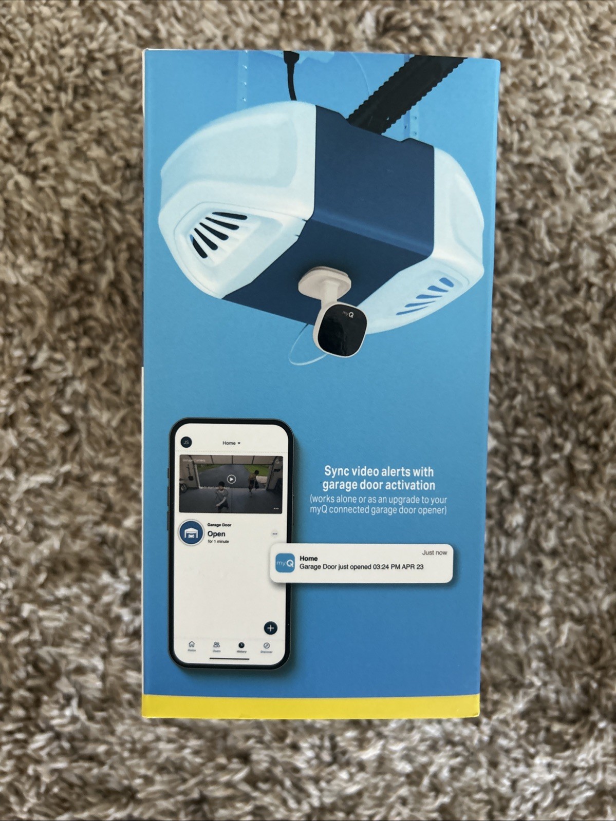 Chamberlain myQ Smart Garage Home Security Camera Sealed