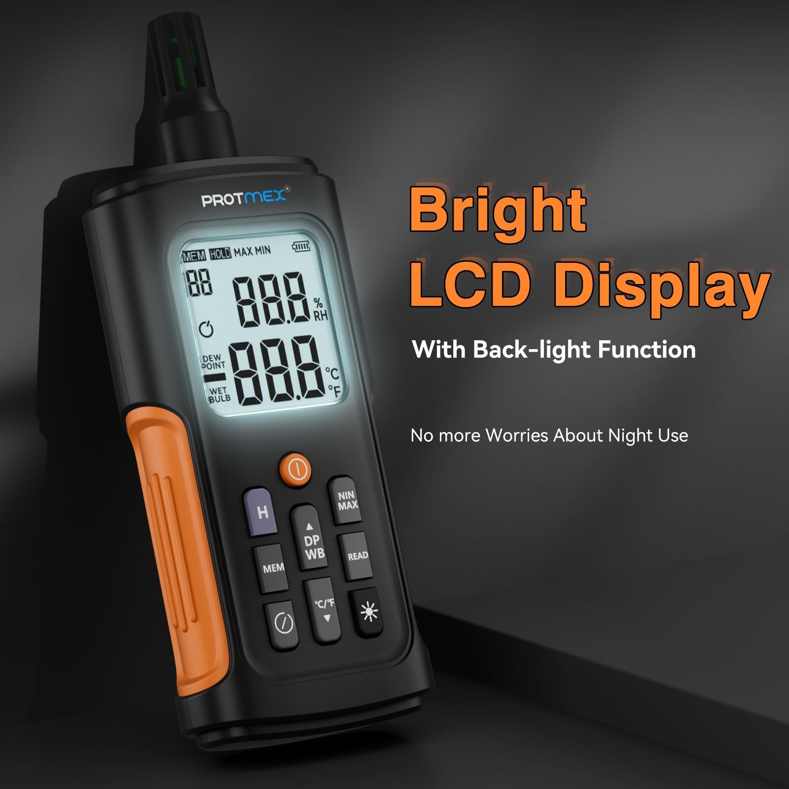 New Best YT606 Temperature Humidity Meter High Precision Digital Hygrometer with