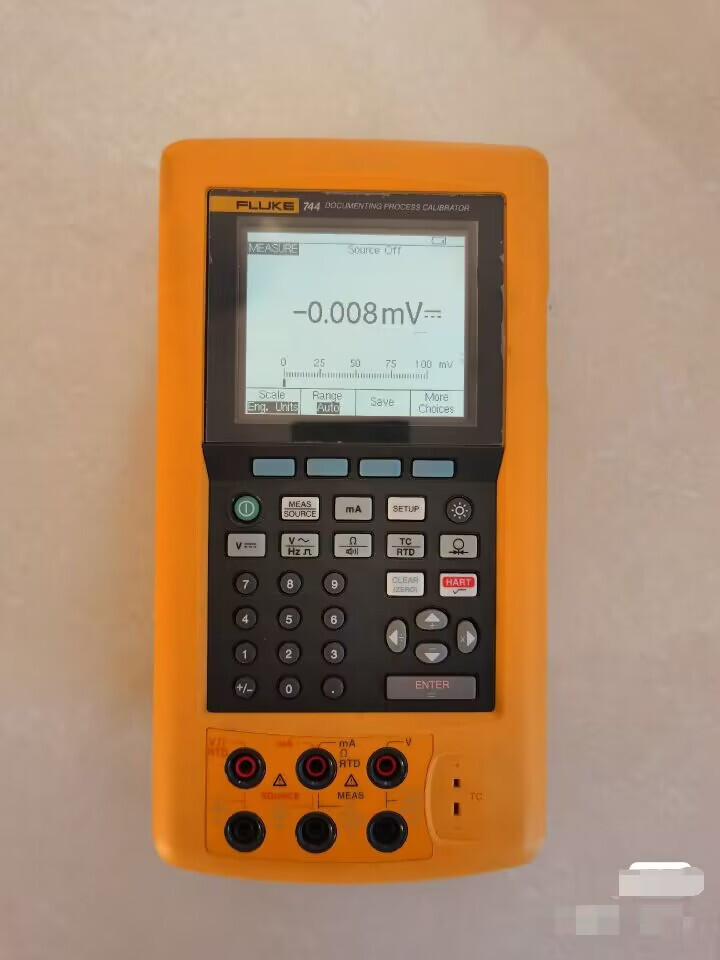 used Fluke 744 Documenting Multifunction Process Calibrator Without accessories