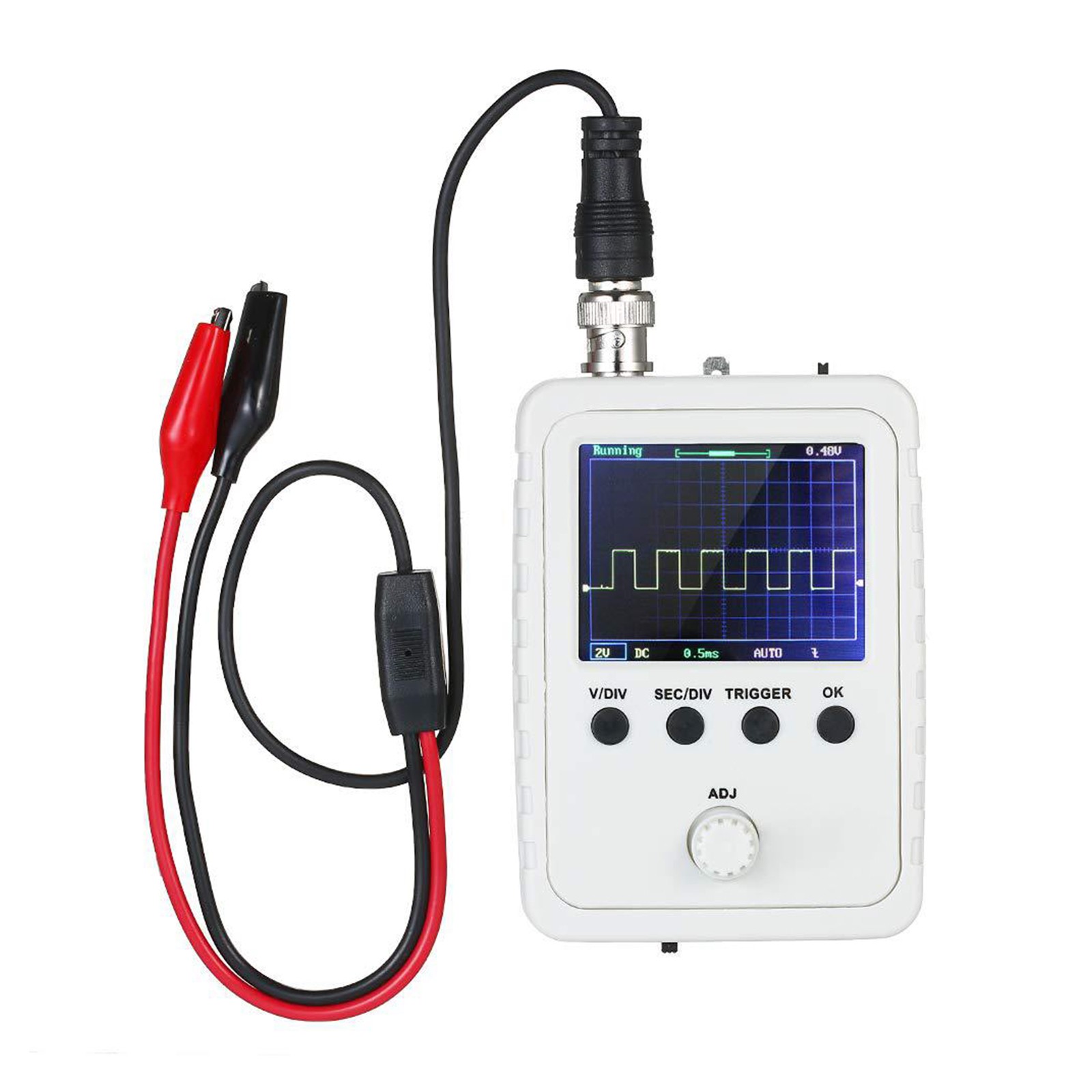 2.4in LCD Display DSO150 Digital Oscilloscope Assembled With Case Test Clip Kit