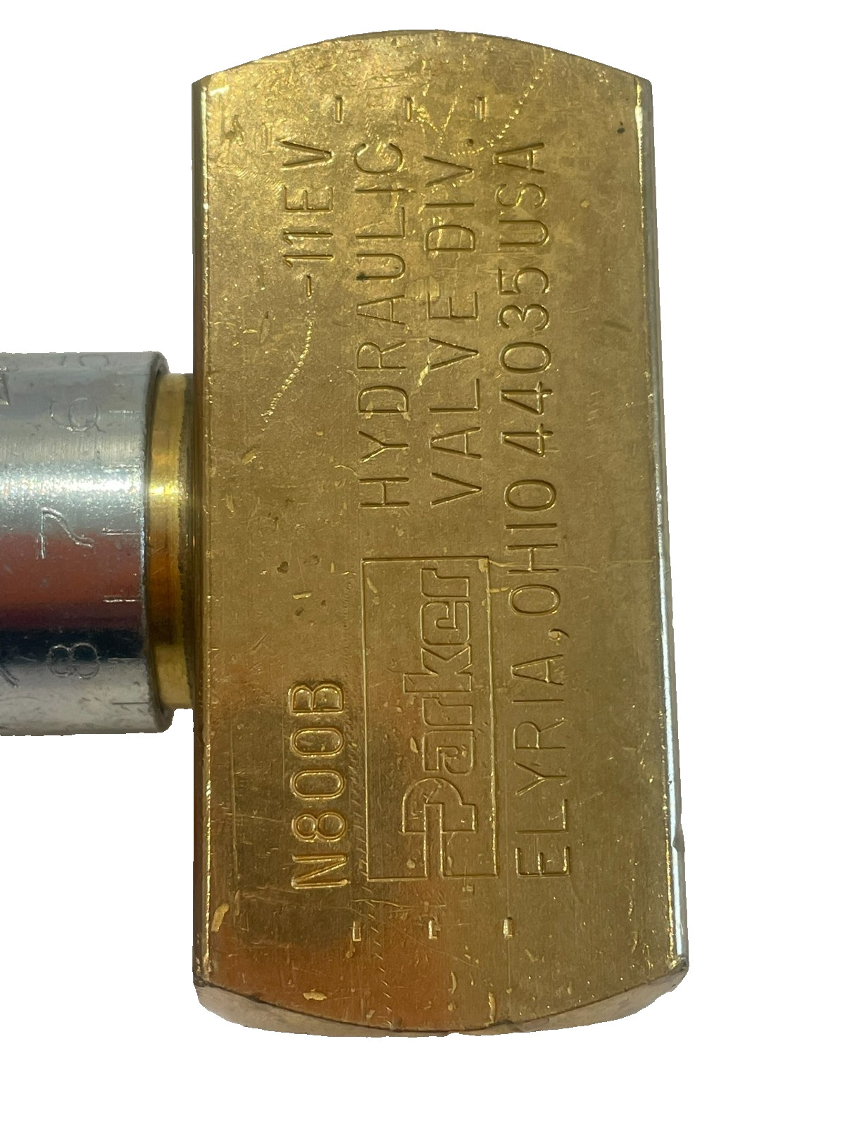 NEW PARKER N800B-11EV NEEDLE VALVE N800B11EV