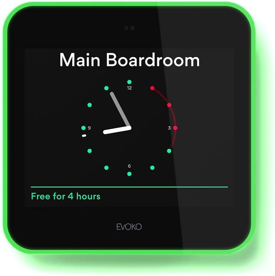 EVOKO Erm2001 Liso Room Manager 8" Touch Monitor Space Booking Door Sign (New)