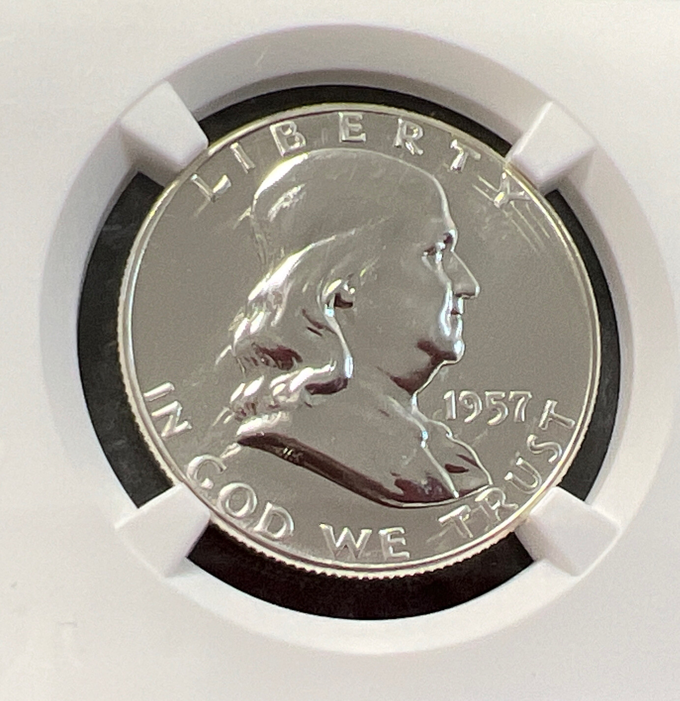 1957 Proof Franklin Half Dollar PF69 NGC Proof PR 69