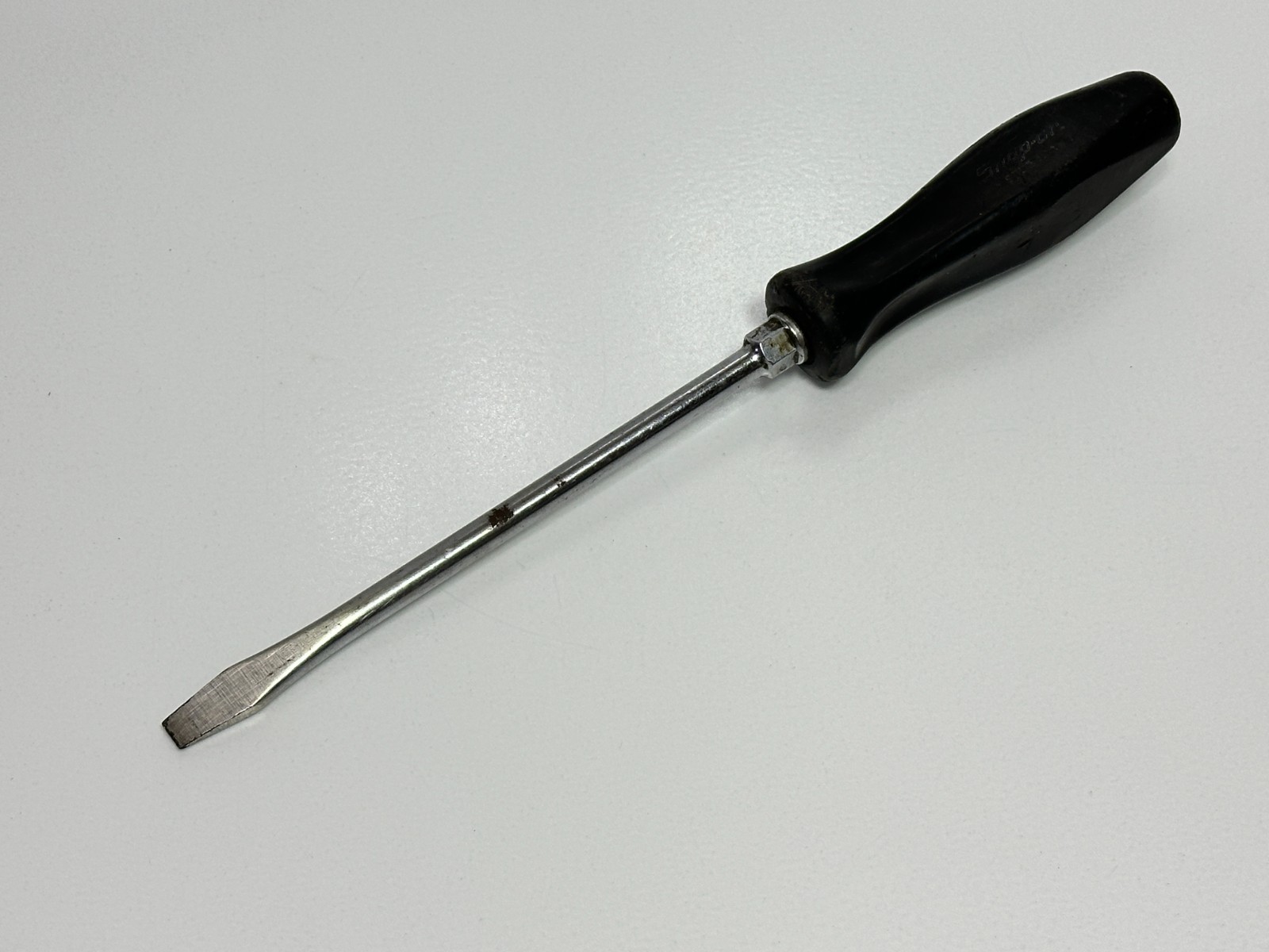 Snap On Tools USA SDD8 3/8” Flat Slotted Black Hard Handle Screwdriver