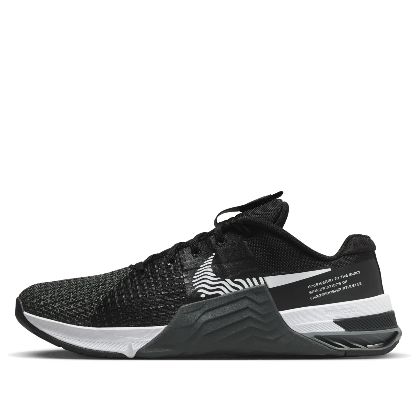 Nike Metcon 8 Black Dark Smoke Grey White DO9328-001 MEN'S