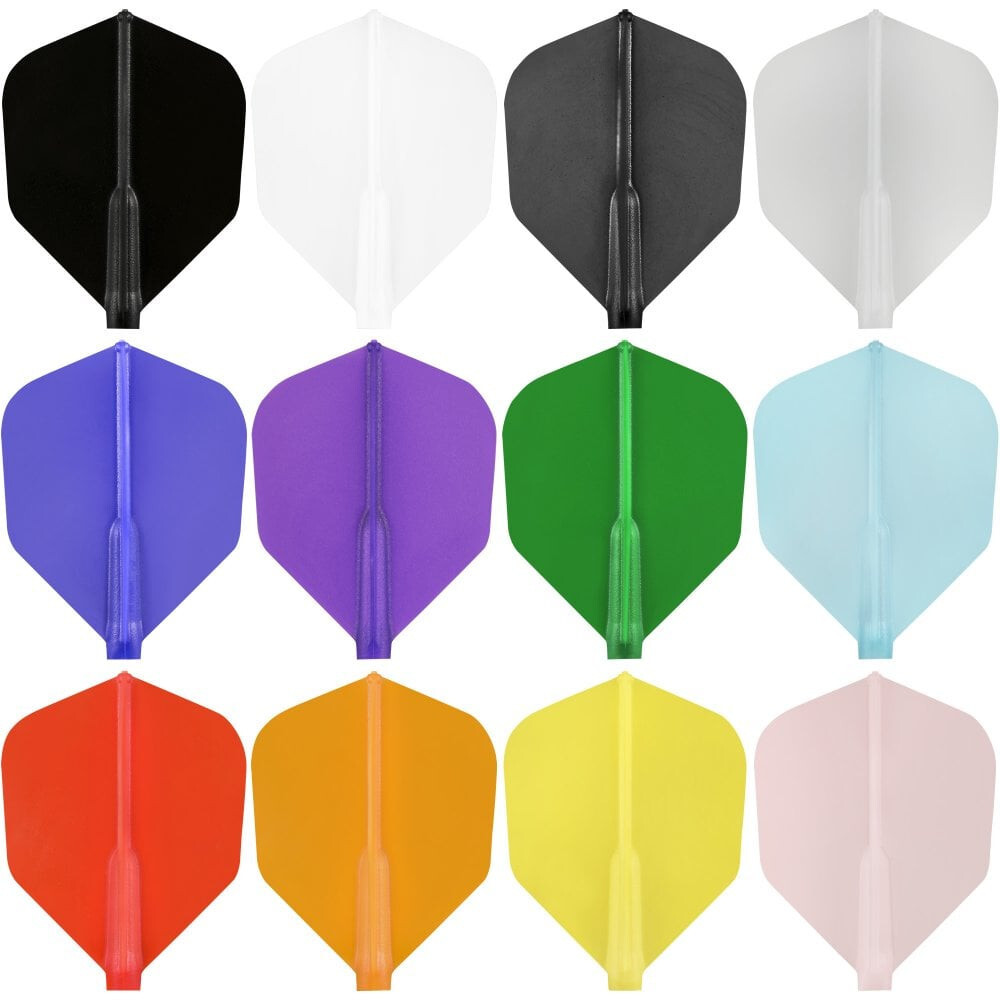 Cosmo Fit Flight Dart Flights - Shape Dark Black