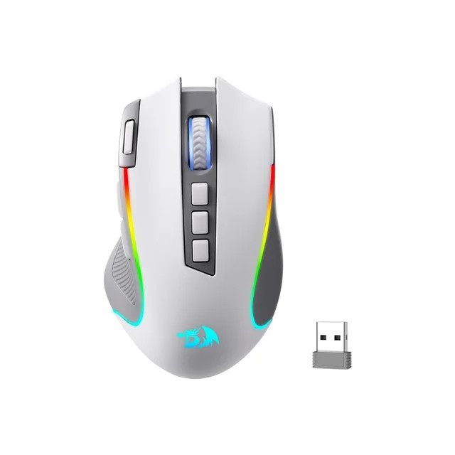 Redragon M612 Pro Wireless Gaming Mouse 26000 DPI 3-Mode Gamer 9 Macro Buttons