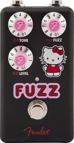 Fender x Hello Kitty Black Fuzz Pedal Fuzz Hello Kitty HELLOKITTYFUZZBLK