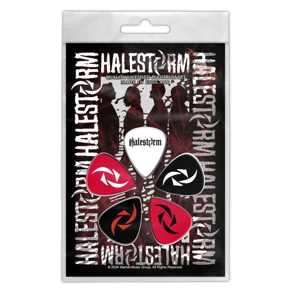 Halestorm 5-Pack Guitar Pick Plectrum Packs - OFFICIAL    PP068