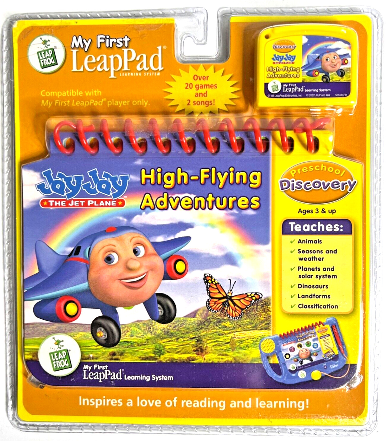LeapFrog My First LeapPad Jay Jay The Jet Plane High-Flying Adventures Game Book