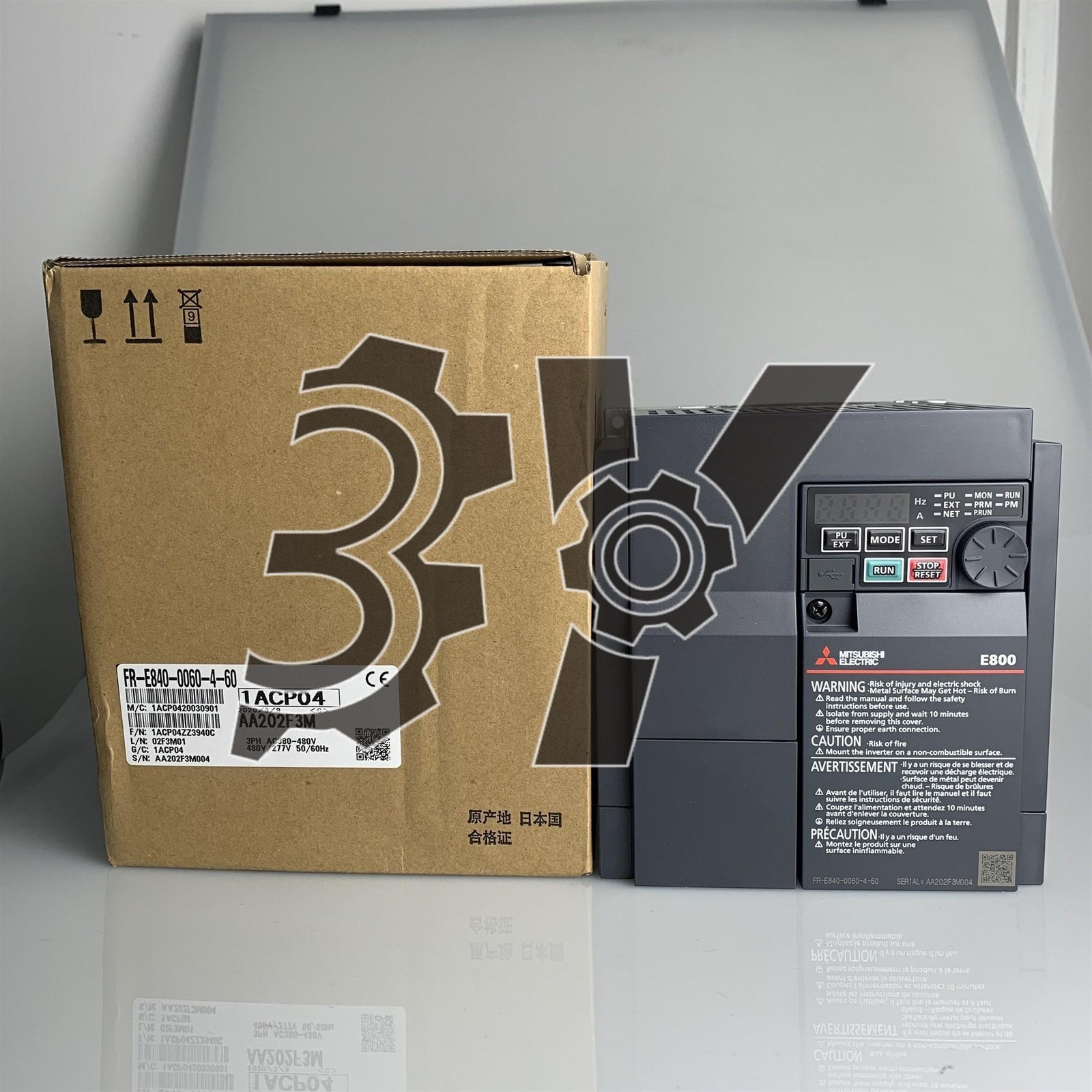 1PC NEW MITSUBISHI Inverter FR-E840-0060-4-60 2.2KW