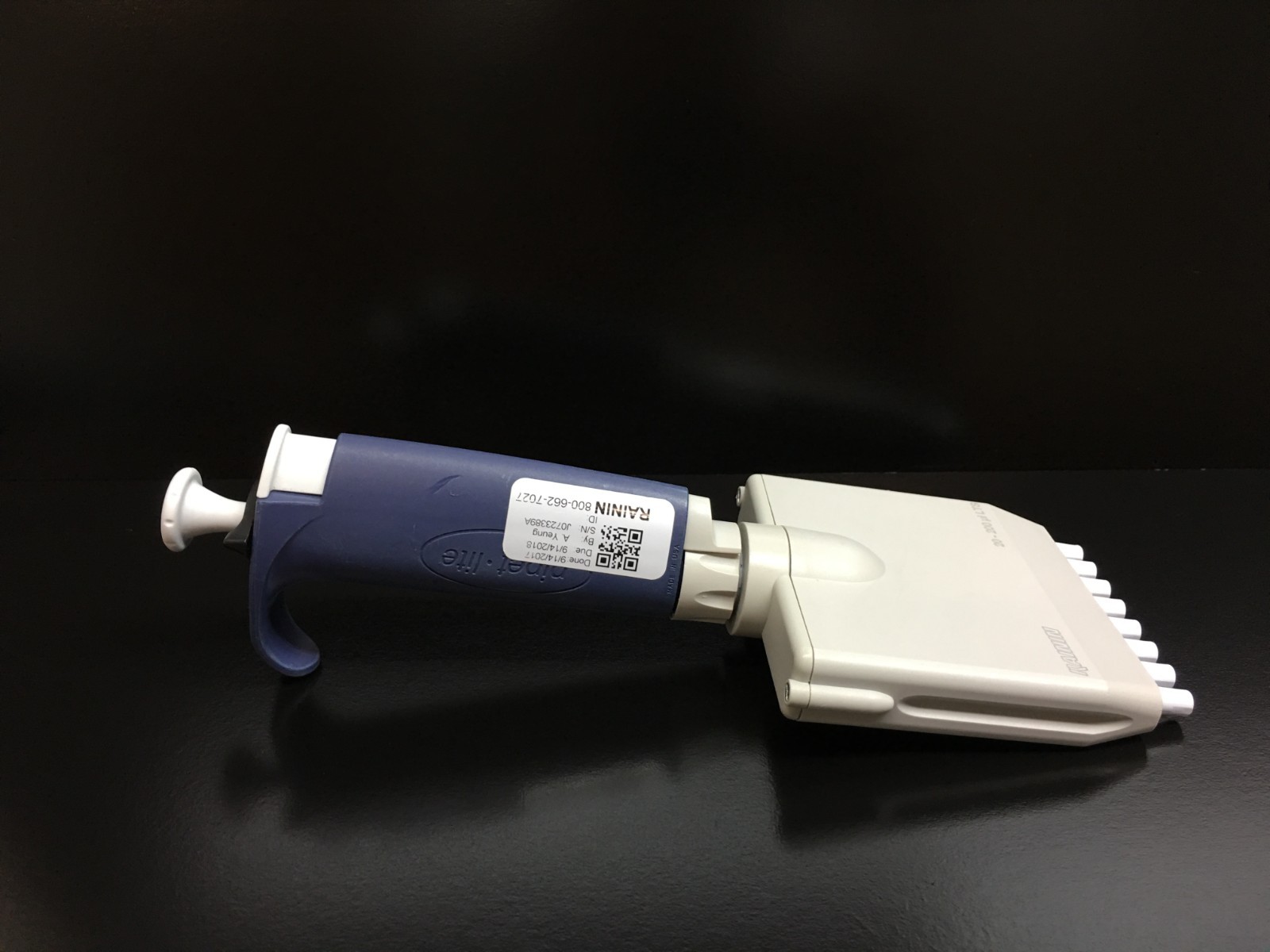 Rainin Pipet-Lite L-200 20-200uL LTS 8-Channel Manual Pipette with WARRANTY
