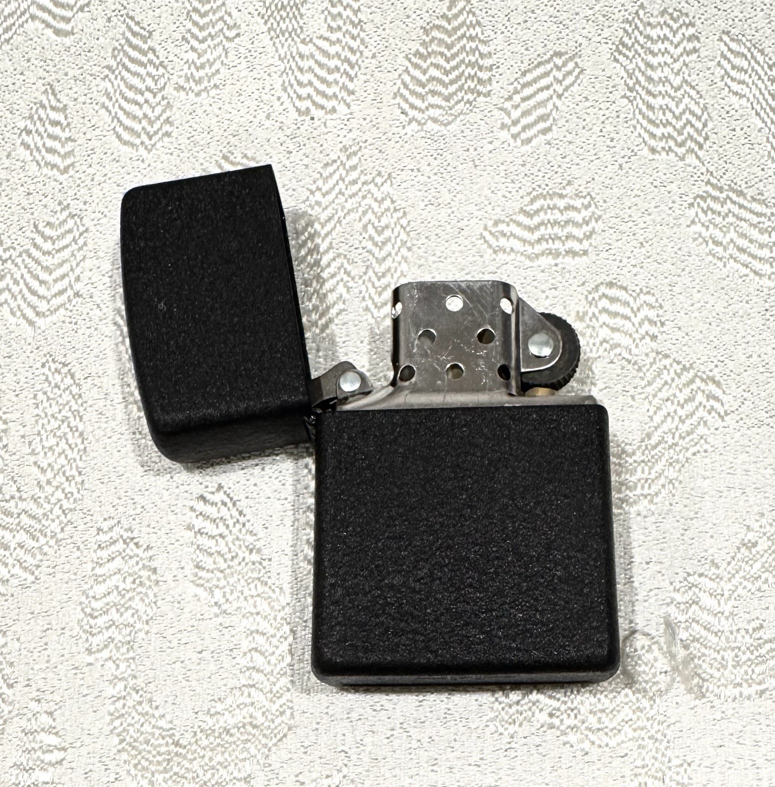 Zippo Windproof Lighter Classic Plain Matte Black Finish